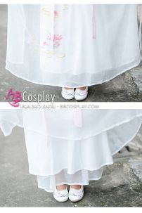 Hán Phục Thêu Hoa Chiết Eo Vũ Liên