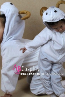 Đồ Hình Thú Trẻ Em Cừu Trắng