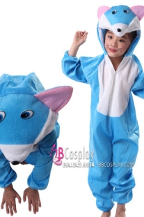 Quần Áo Thú Bông Trẻ Em Con Chuột Xanh