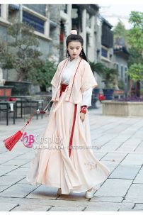 Hán Phục Thêu Hoa Cho Nữ Hiệp