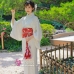 Yukata Trắng Kem Xuân Hạ