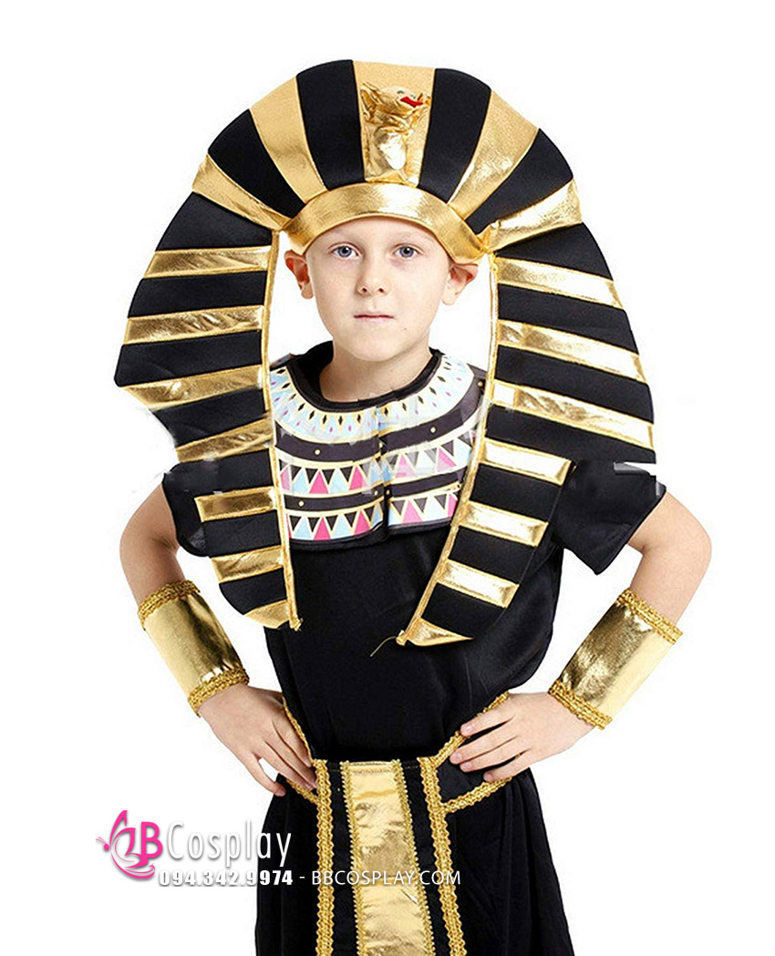 Pharaon Đồ Vua Ai Cập Bé Trai