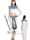 Trang Phục Ai Cập Nữ Trắng Xanh