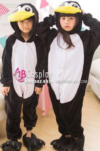 Bộ Trang Phục Trẻ Em Hình Thú Chim Cánh Cụt Cho Bé 120Cm