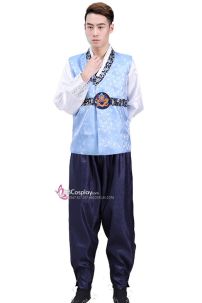 Hanbok Của Hàn Quốc Cho Nam Vải Gấm