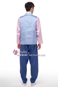 Đồ Hanbok Nam Áo Xanh Quần Xanh Đậm