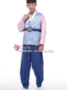 Trang Phục Hanbok Nam Áo Xanh Quần Xanh Đậm