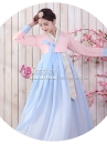 Váy Hanbok Hàn Quốc Đẹp Váy Xanh Pastel