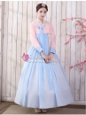 Váy Hanbok Hàn Quốc Đẹp Váy Xanh Pastel