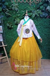 Bán Hanbok Giá Rẻ Áo Hồng Váy Hồng