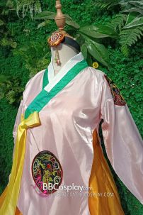 Bán Hanbok Giá Rẻ Áo Hồng Váy Hồng