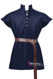 Áo Hóa Trang Thợ Săn Robinhood Cướp Biển Xanh Navy