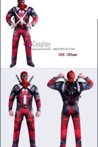 Bộ Trang Phục Deadpool Độn Cơ Bắp In 3D