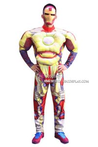 Đồ Ironman Cơ Bắp - Màu Vàng