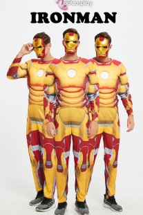 Trang Phục Ironman Cơ Bắp - Màu Vàng