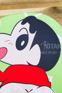 Lót Chuột 3D Shin Cậu Bé Bút Chì - Oppai Mousepad