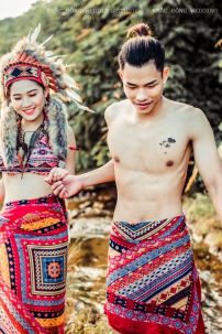 Nón Thổ Dân Da Đỏ Ngắn Chuẩn Indian