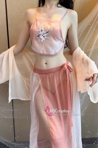 Yếm Sexy Hồng