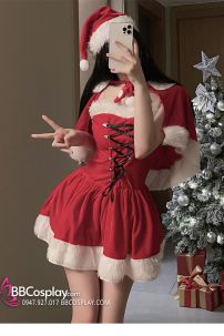 Đầm Giáng Sinh Cúp Ngực Feli-La Vida