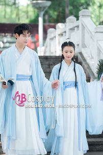 Bộ Hán Phục Nữ Thanh Long