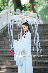 Bộ Hán Phục Nữ Thanh Long