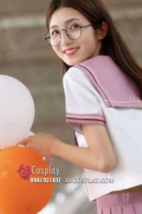 Nữ Sinh Nhật Mẫu Trắng Phối Hồng Xinh Xắn