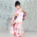 Kimono Truyền Thống Nhật Bản Hồng Pastel