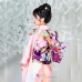Kimono Truyền Thống Nhật Bản Hồng Pastel