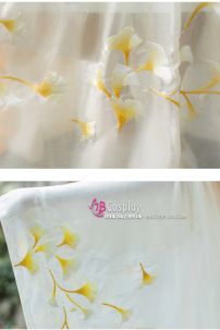 Hán Phục Ngân Hạnh Chiết Ngực