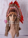 Nón Thổ Dân Cao Cấp Lông Đỏ