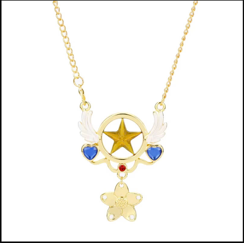 Dây Chuyền Ngôi Sao Cardcaptor Sakura Vàng