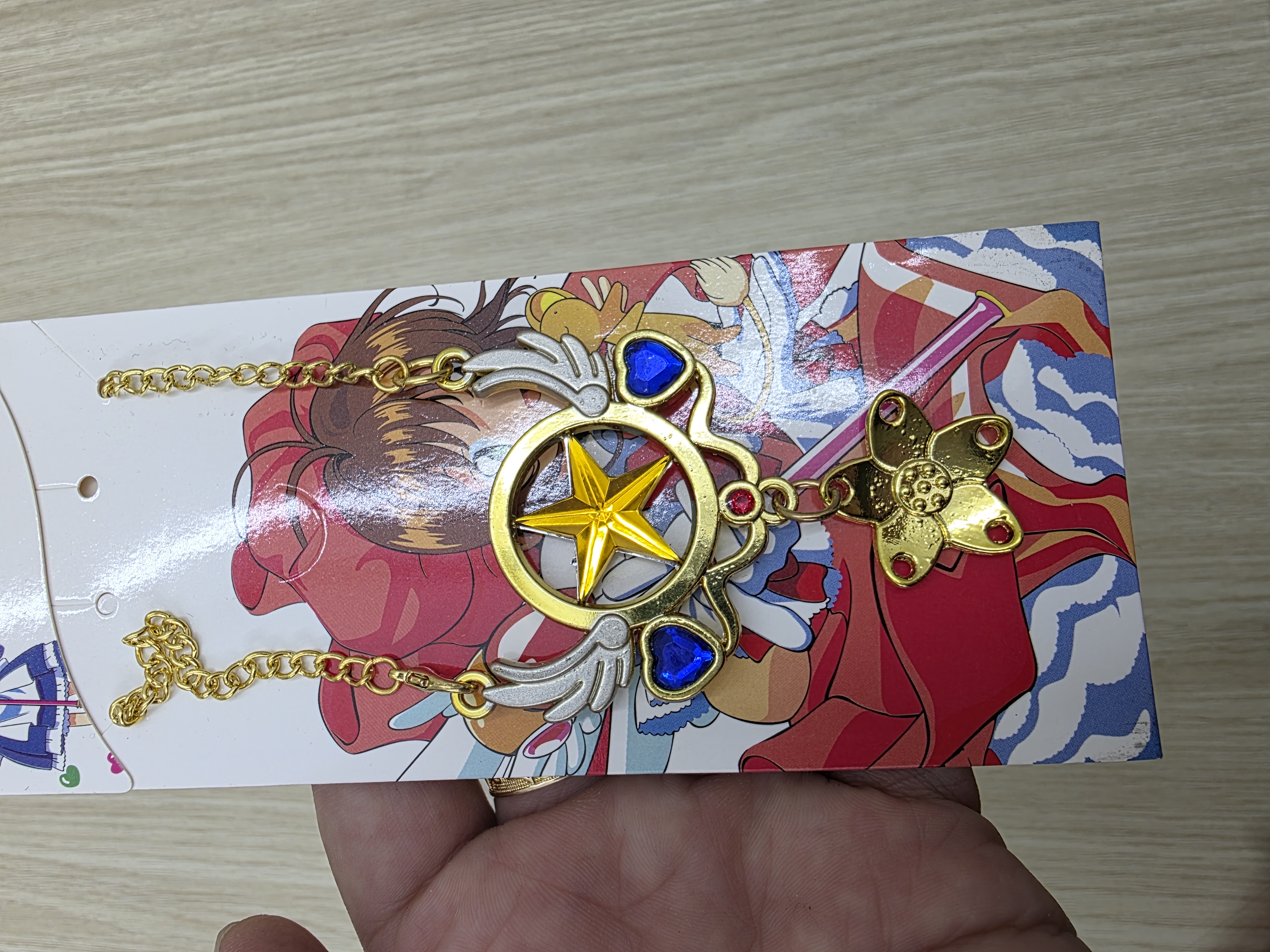 Dây Chuyền Ngôi Sao Cardcaptor Sakura Vàng