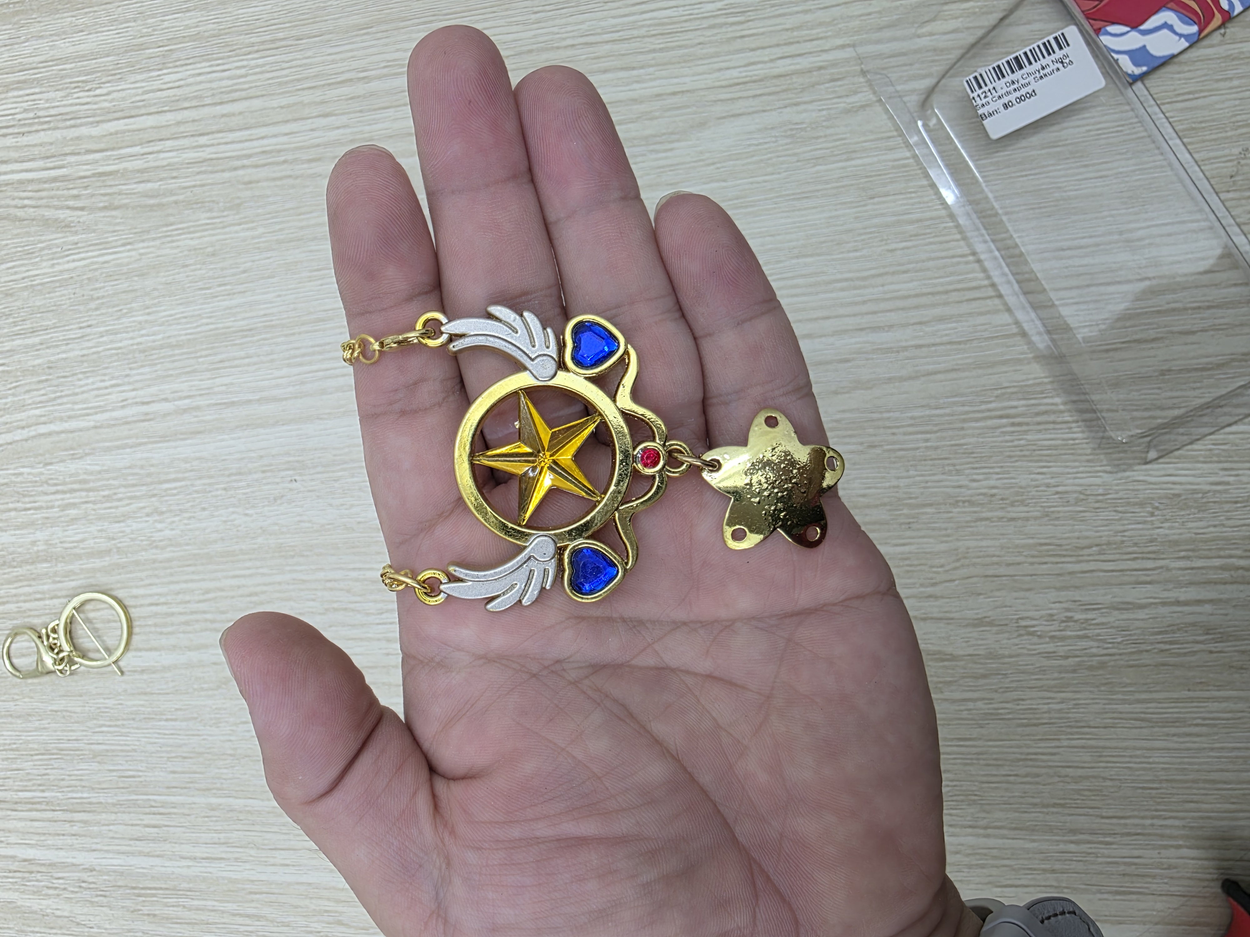 Dây Chuyền Ngôi Sao Cardcaptor Sakura Vàng