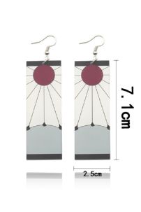 Bông Tai Xỏ Lỗ Tanjiro Kamado - Kimetsu No Yaiba - Phiên Bản Phim Điện Ảnh Kimetsu