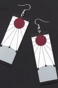 Bông Tai Xỏ Lỗ Tanjiro Kamado - Kimetsu No Yaiba - Phiên Bản Phim Điện Ảnh Kimetsu