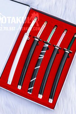 Bộ 5 Móc Khóa Kiếm Kimetsu No Yaiba