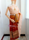 Trang Phục Thái Lan Tone Hồng Nâu Cho Nữ