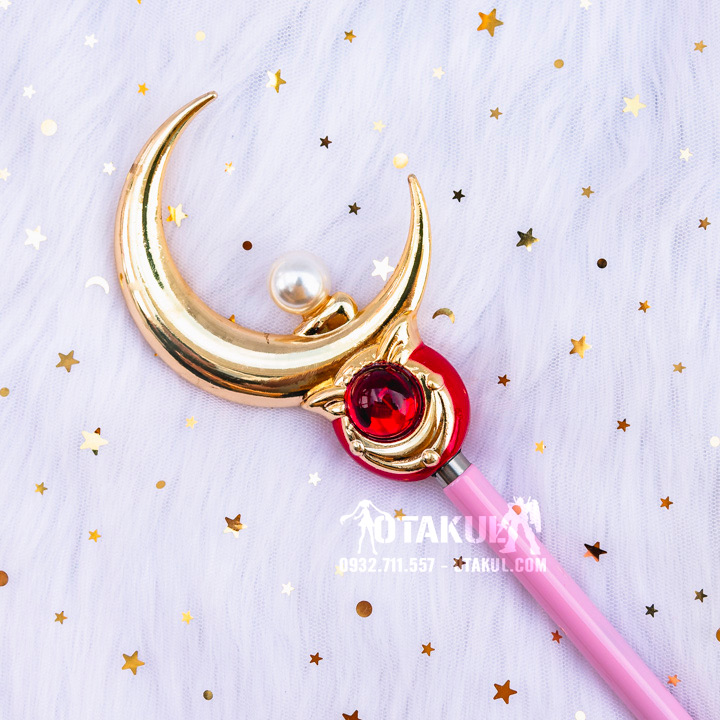 Gậy Thủy Thủ Mặt Trăng Hồng - Sailor Moon