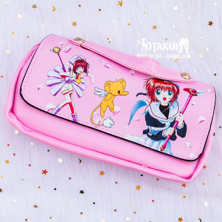 Bóp Đeo Chéo Hồng Sakura Cho Bé Gái