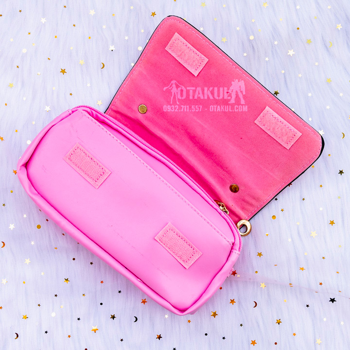 Bóp Đeo Chéo Hồng Sakura Cho Bé Gái