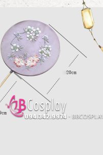 Quạt Tiểu Chủ In Nhủ Có Lông