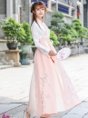 Quạt Mỹ Nhân Hoa Đào