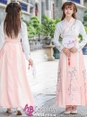 Quạt Mỹ Nhân Hoa Đào