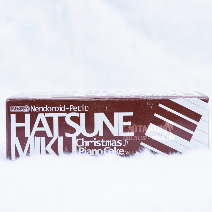 Mô Hình Chibi Hatsune Miku Christmas Piano Cake