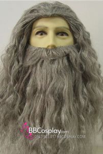 Bộ Râu Tóc Phù Thủy Gandalf - Chúa Tể Những Chiếc Nhẫn