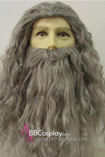 Bộ Râu Tóc Phù Thủy Gandalf - Chúa Tể Những Chiếc Nhẫn
