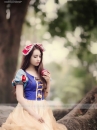 Trang Phục Công Chúa Bạch Tuyết Nhung