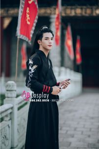 Hán Phục Cổ Trang Cặp Đôi Song Hạc Ý Thiên