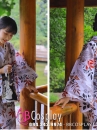 Yukata Chuẩn Nhật Lá Phong Nền Trắng