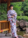 Yukata Chuẩn Nhật Lá Phong Nền Trắng